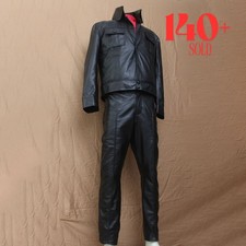 Elvis Presley 1968 Comeback special Lambskin black leather suit tribute Artist
