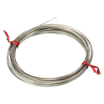 Half Hard Nickel Silver Wire 20Gauge/0.8x0.4mm 6m Half Round Craft Wire