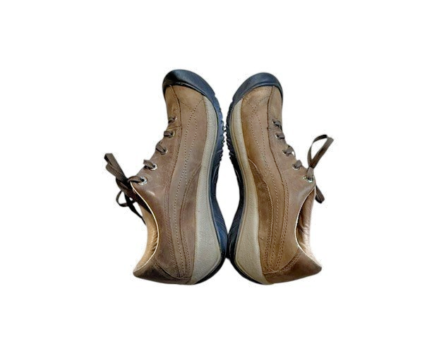 Scarpe Oxford KEEN donna taglia 8 5 Toyah 53001 SLBK pelle marrone casual escursionismo 39