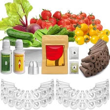 inbloom 50-Pod Fruit Seed Kit for AeroGarden Hydroponics – 350+ Organic Seeds