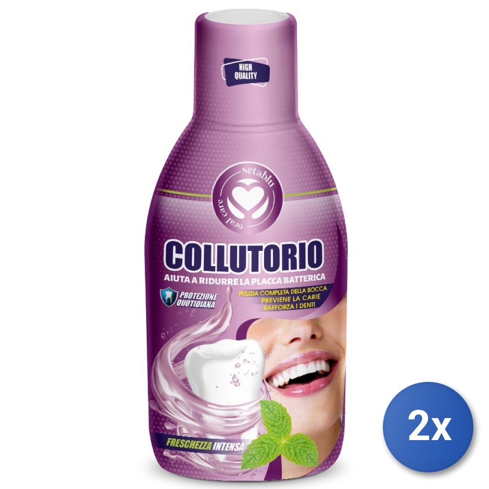 2X Setablu Mouthwash 500 ML Fresh Breath