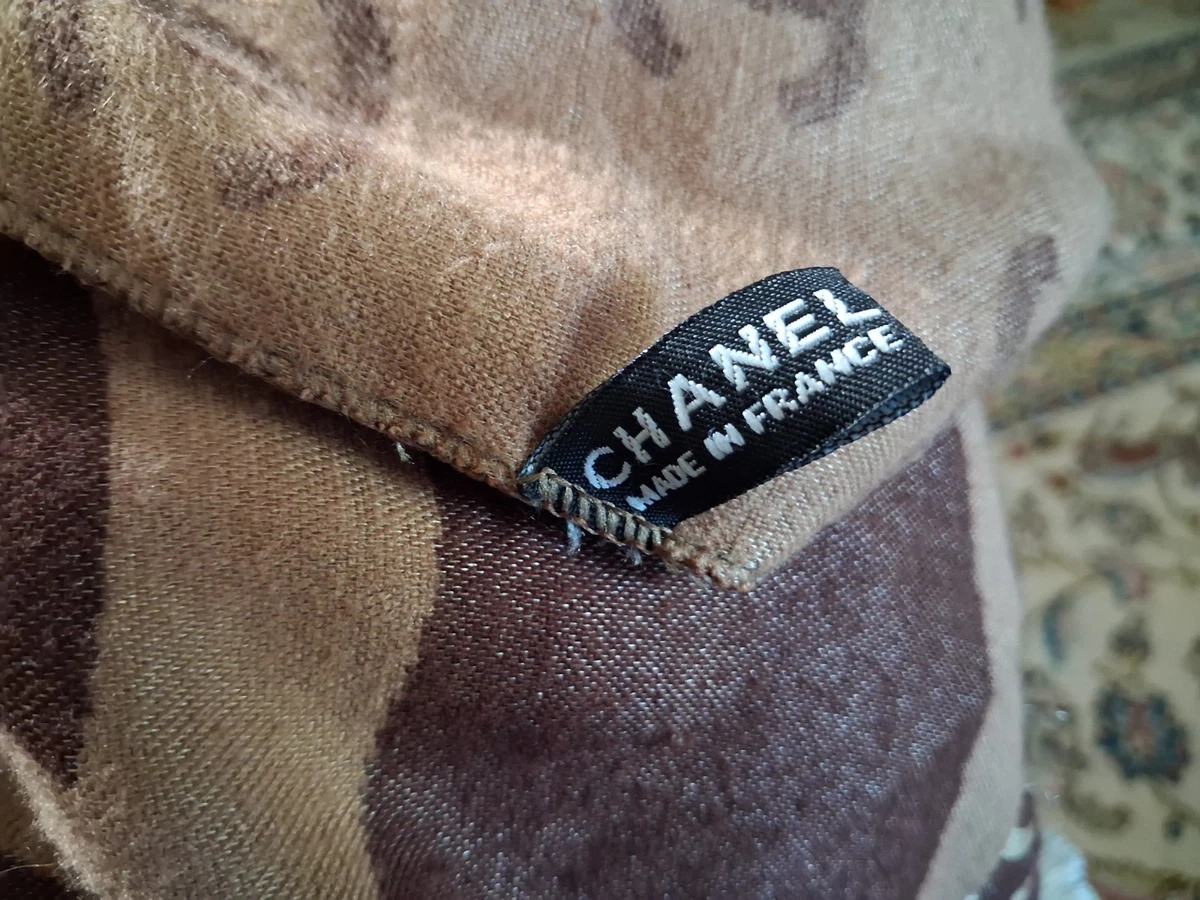 CHANEL Brown Scarves & Wraps for Women for sale | eBay