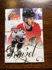 2025-26 UD Fleer Flair #179 - Sam Rinzel - Rookie Card/Logo - Chicago Blackhawks