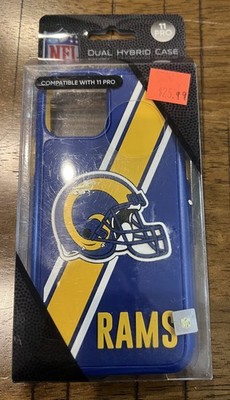 FOCO NFL Los Angeles Rams Dual Hybrid Case for iPhone 11 Pro New in case