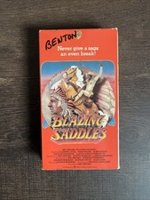 Blazing Saddles (VHS, 1986) WB Warner Home Video 1986 Mel Brooks Gene Wilder -WB