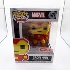 Funko Pop! 8-Bit Vinyl Iron Man #1429 Marvel Figure Target Exclusive