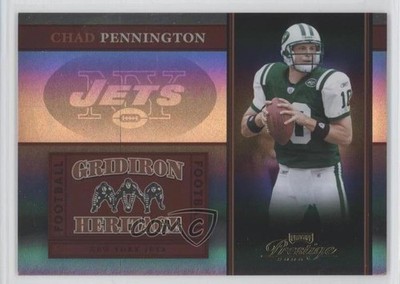 2006 Playoff Prestige Gridiron Heritage Holo-Foil 19/25 Chad Pennington 0k0