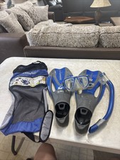 U.S. Divers Snorkeling Set - Adult Medium Mask, Fin And Snorkel