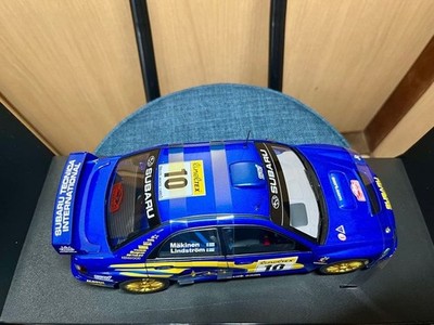 AUTOart 1/18 Subaru Impreza WRC #10 Diecast Model Car Rally Japan