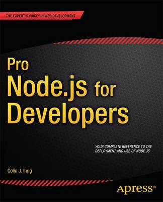 Pro Node.js für Entwickler - 9781430258605