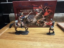 w. britain napoleonic wars mounted French British highlander 17257 MIB Ret.