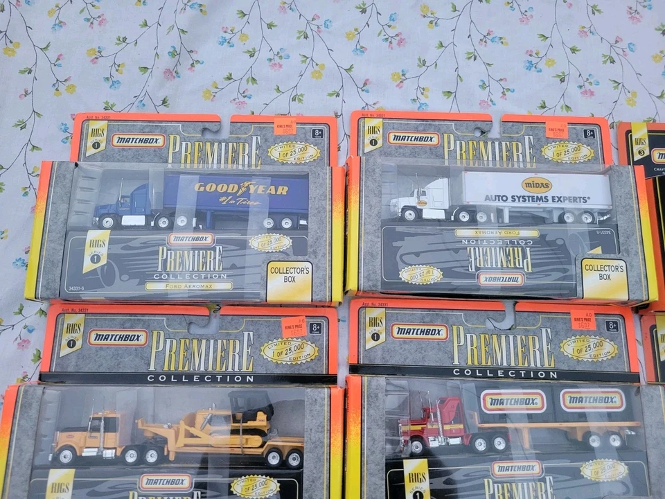 Matchbox Premiere Collection Rigs Series 1, Series 3 Lot - Image 3 of 4