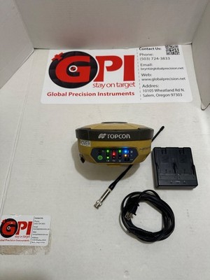 Topcon Serial Number Topcon Hiper V GNSS Base/Rover w/ Digital UHF II - Serial Port not ...