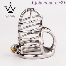 Male Chastity Cage Stainless Steel Male Chastity Device Stealth Lock Ring