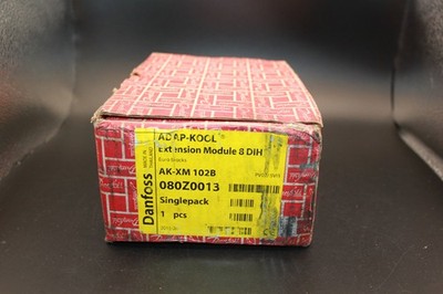 Danfoss ADAP-KOOL AK-XM 102B 080Z0013 8 DI High Voltage Extension Module NOS