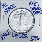 1937 WALKING LIBERTY SILVER HALF DOLLAR AUTHENTIC U.S.MINTCOIN FREESHIPPING 3796