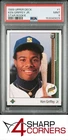 1989 UPPER DECK STAR ROOKIE #1 KEN GRIFFEY JR. RC MARINERS HOF PSA 9
