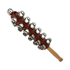 Christmas Hand Sleigh Bells Hand Jingle Bell Shaker Rattle