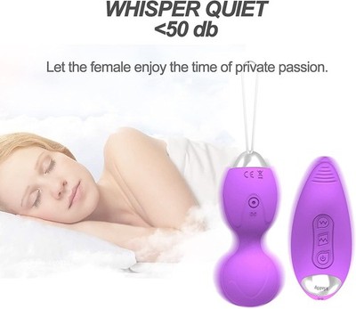 Wireless Remote Control Vibrating Egg Bullet Kegel Ball G-spot Sex-toy for Women
