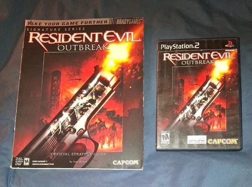 PS2 Resident Evil: Outbreak Game & Strategy Guide - Sony PlayStation 2, 2004