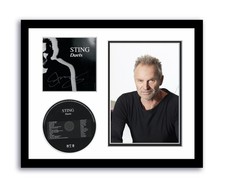 Sting Autographed Signed 11x14 Custom Framed CD Photo Duets ACOA