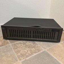 AKAI EA-G90 STEREO GRAPHIC EQUALIZER 12-Band Type Black AC100V 50/60Hz 9W