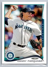 Danny Farquhar 2014 Topps Seattle Mariners 244