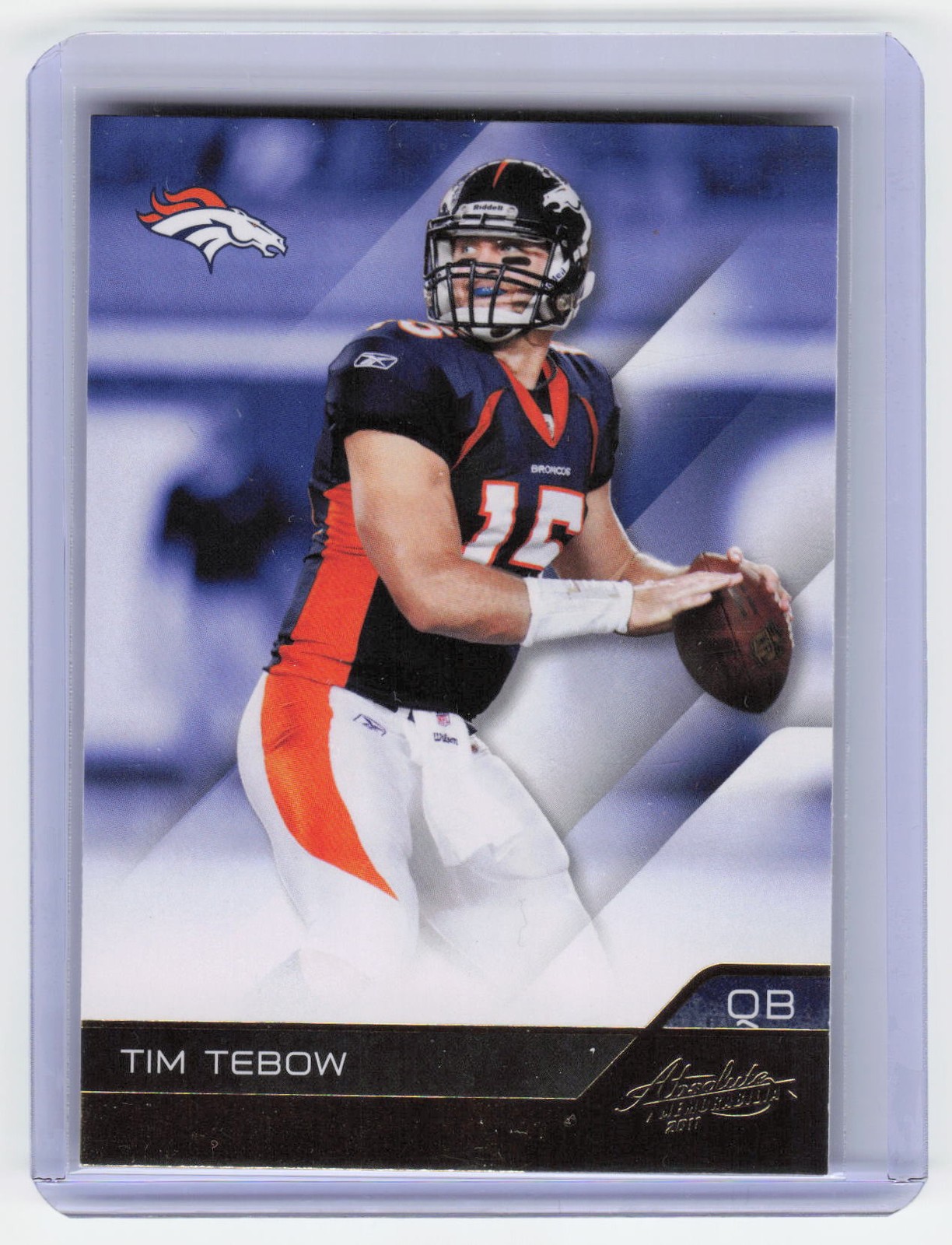 2011 Panini Absolute Memorabilia #34 Tim Tebow Retail Denver Broncos