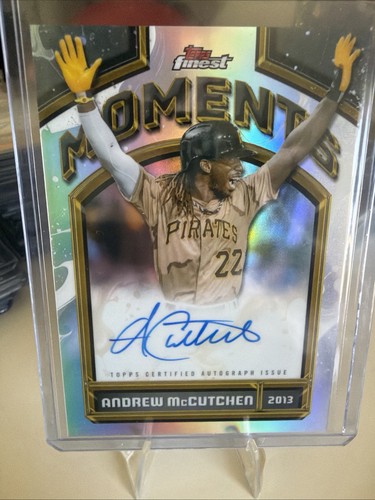 2026 Topps Finest Andrew McCutchen Base (RAW)