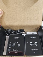 Lekato 2.4G Wireless in Ear Monitor Stereo Transmitter Receiver IEM System MS-1