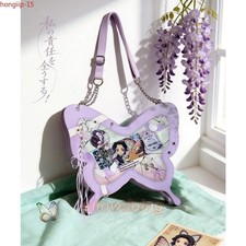 Demon Slayer Shinobu Kocho Butterfly Itabag Backpack Crossbody Bag Anime Gift