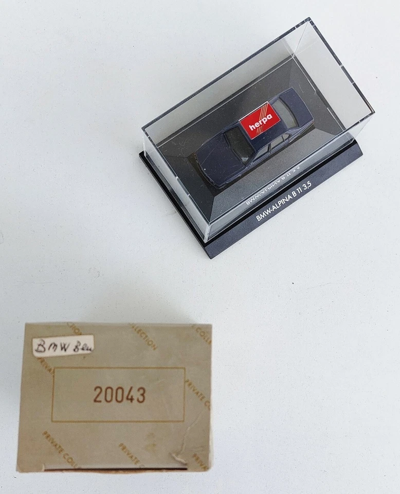 Herpa 1:87 -#20043 BMW Alpine B11 3,5 Bleu - Immagine 4 di 4