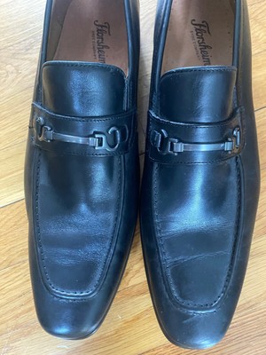 FLORSHEIM POSTIMO BLACK BIT SLIP ON LOAFER DRESS SHOES 15184  display picture 3