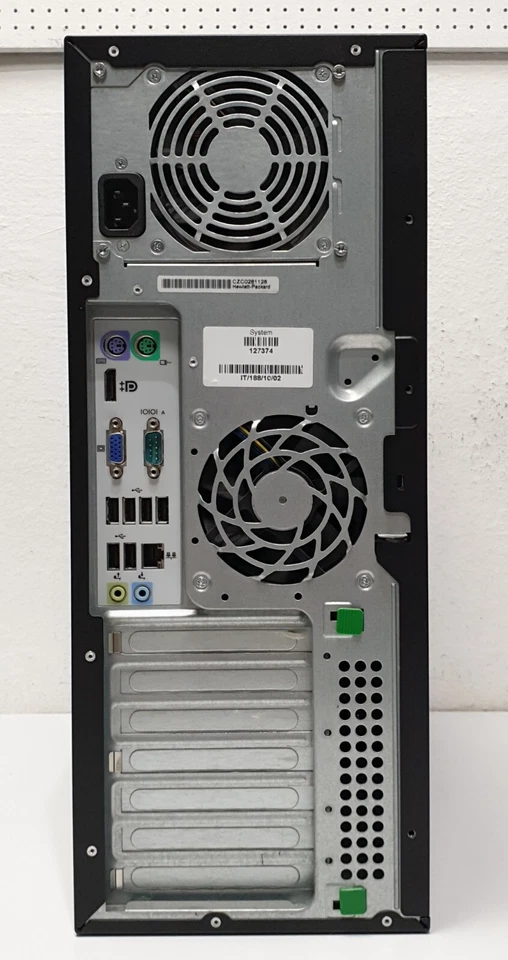 HP Compaq 8100 i5 Gamer Windows XP PC 250GB DVD Computer 2x 3,20GHz 4GB COM VGA - Bild 2 von 4