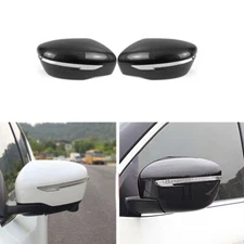For Nissan Murano 2015-2024 Carbon fiber Look Side Rearview Mirror Cover Trim 2P