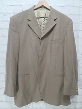 Versace Classic V2 Men's Brown Gingham Blazer Sports Jacket Size Unknown c8