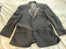 Black, Tuxedo Jacket, Moss Bros