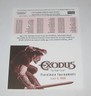 1998 MAGIC THE GATHERING EXODUS CCG Card Game Dealer Promo Tournament Card