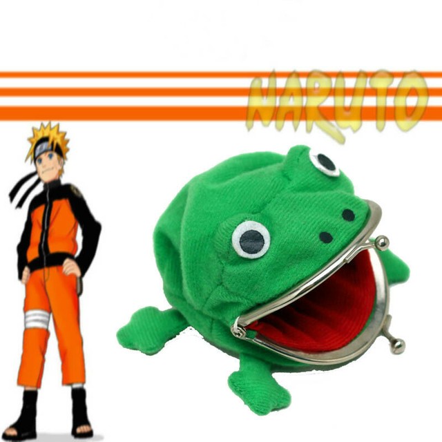 naruto green frog wallet