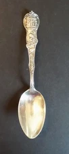 MECHANICS STERLING SILVER SOUVENIR SPOON "GEORGIA",  20 grams