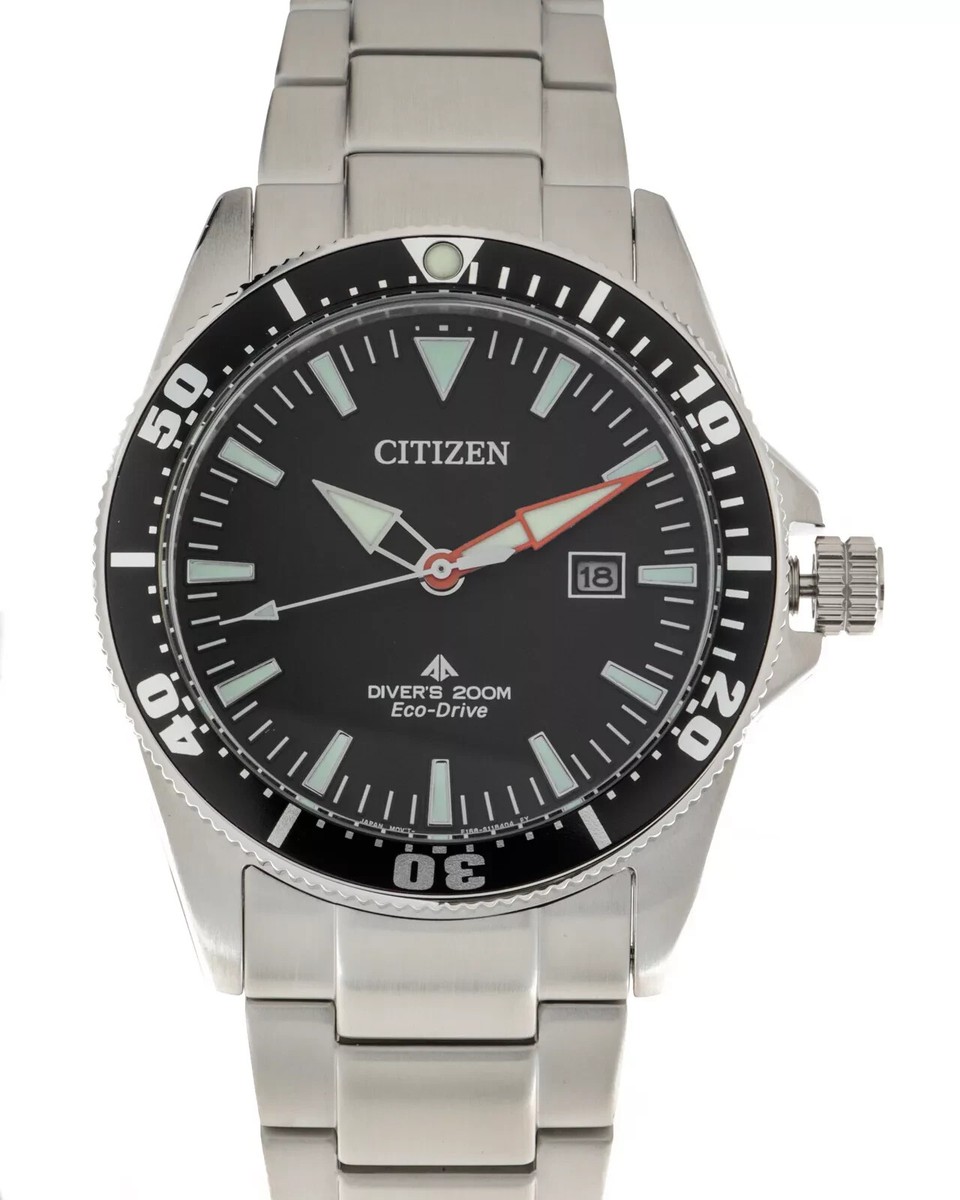 Citizen Bn0100-51e Eco-drive 41m Promaster 200m ISO Certified