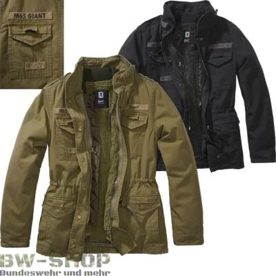 BRANDIT M65 GIANT FELDJACKE DAMEN ARMY WINTERJACKE FUTTER US PARKA OUTDOOR JACKE - Bild 1 von 2