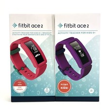 NEW Fitbit Ace 2 Activity Tracker for Kids Grape/Blue & Watermelon/Teal