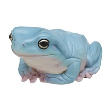 Nature Techni Colour Australian Green Tree Frog Figure Blue 8.0 cm Ikimon Japan