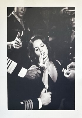 Lana Del Rey Black & White 11x16.75 Silk Wall Art Poster Picture Music Indie Pop