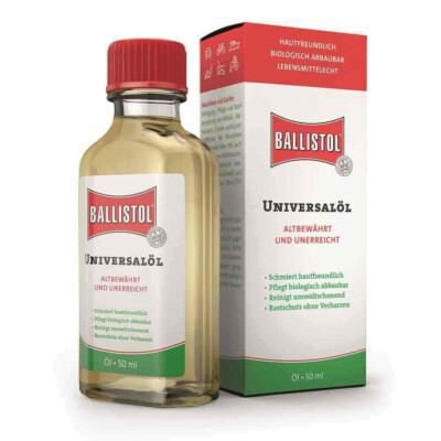 Ballistol Öl Universal-Öl 50 ml Flüssig Maschinenöl Waffenöl Pflegeöl 21000