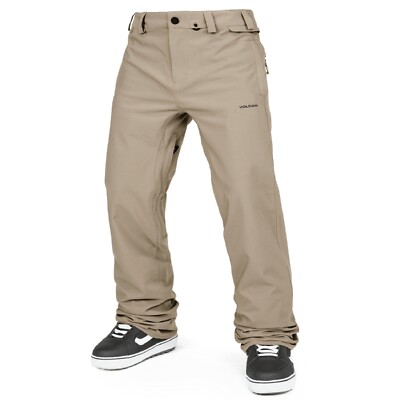 Brand New Mens 2025 Volcom Freakin Snow Chino Chestnut Brown