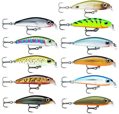Rapala Ultra Light Minnow 4cm 3g - Wobbler, Kunstköder, Raubfischköder, Köder