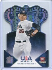 2015 USA Baseball Crown Royale Silver 18U Team Forrest Whitley 36/99