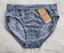 Jockey Ladies WT64 IML Waterhole 1935 Y-Front Lace Bikini Brief Size 12 New